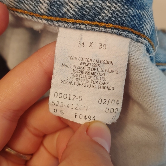 Vintage distressed Arizona 34 x 30 jeans - Picture 5 of 7